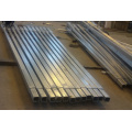 Square street application galvanised steel pole for lighting